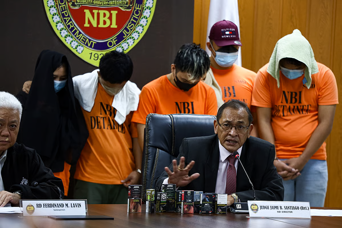Philippine NBI Seizes $150,000 Worth of Illegal E-Cigarettes, Arrests 5 Suspects