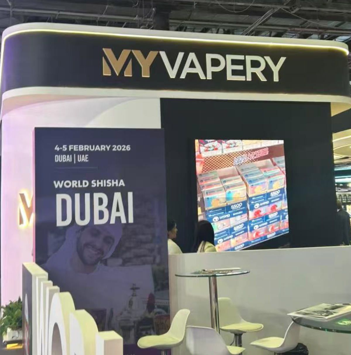 Mercado de cigarrillos electrónicos de los Emiratos Árabes Unidos en $152 millones, con un 50% de mercado negro.