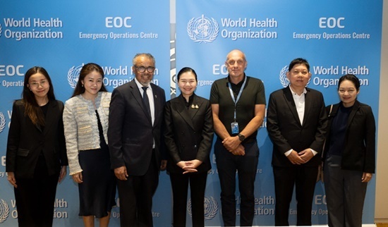 Thai Officials Meet WHO Chief to Discuss E-Cigarette Risks and Control Measures
