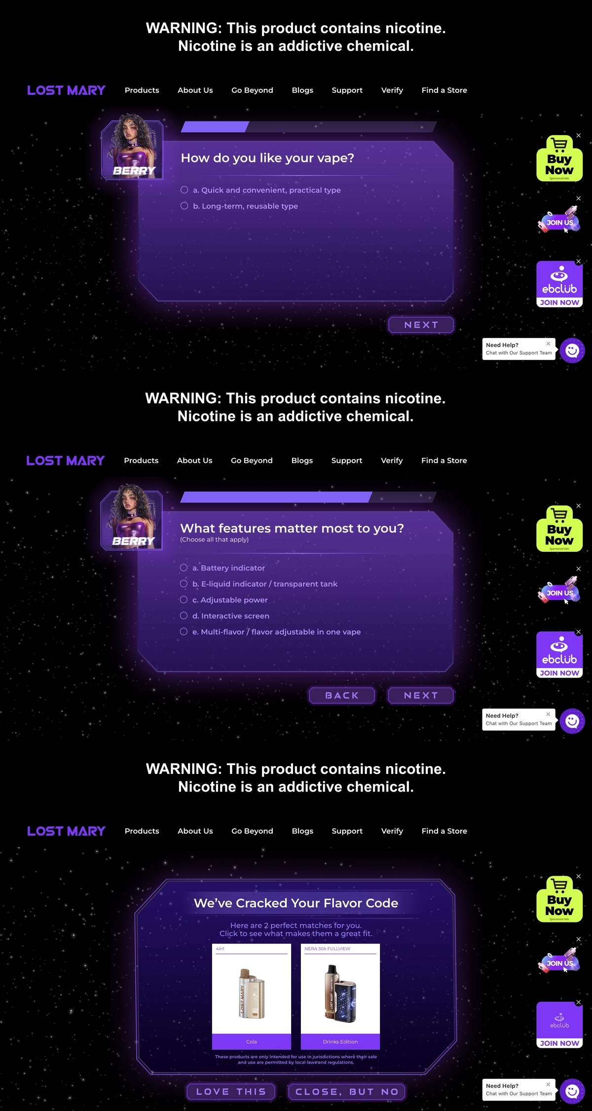 2Firsts Insight | Official Websites as Marketing Platforms: LOST MARY and OXVA Engage Users through Content and Interaction