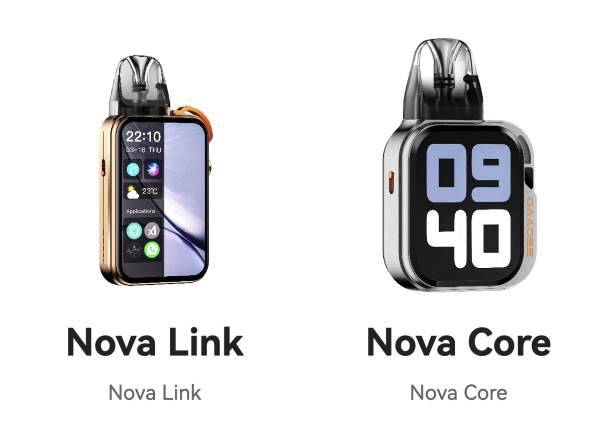 GAAGEE lanza en línea los productos de cigarrillos electrónicos Nova Link y Nova Core.