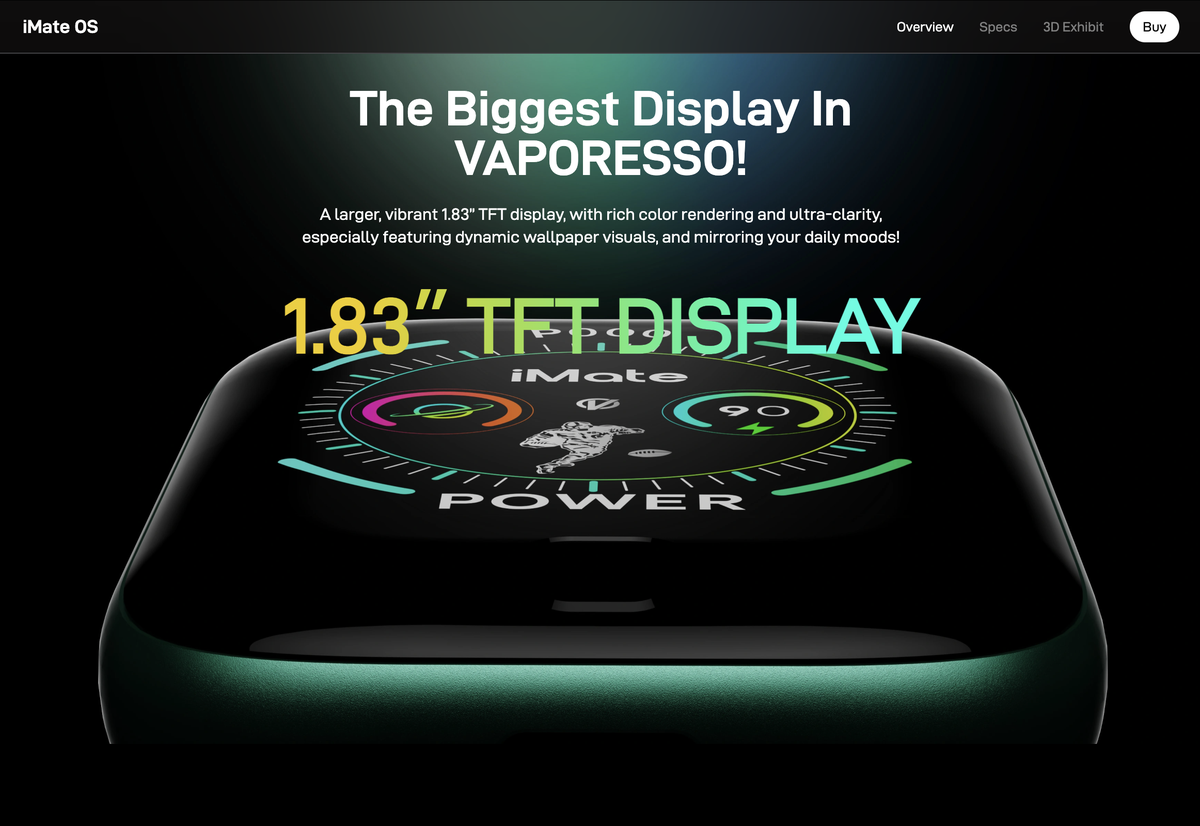 Product | VAPORESSO and DOJO Launch iMate Series: A Dual-Compatible Platform for Open-System and Disposable Devices