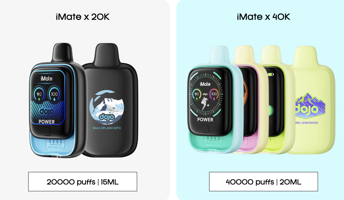 产品|配备1.83英寸大屏 提供10种视觉主题 VAPORESSO与DOJO联合推出iMate系列新品