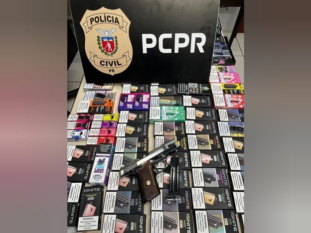 Brazil’s Paraná Police Seize 288 Vapes; Couple Arrested
