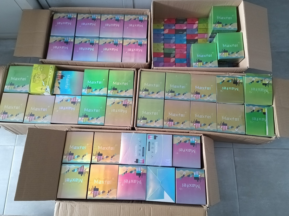 Polish Joint Operation Seizes Nearly 1,000 Untaxed E-Cigarettes, Tax Evasion Totals Around $14,000