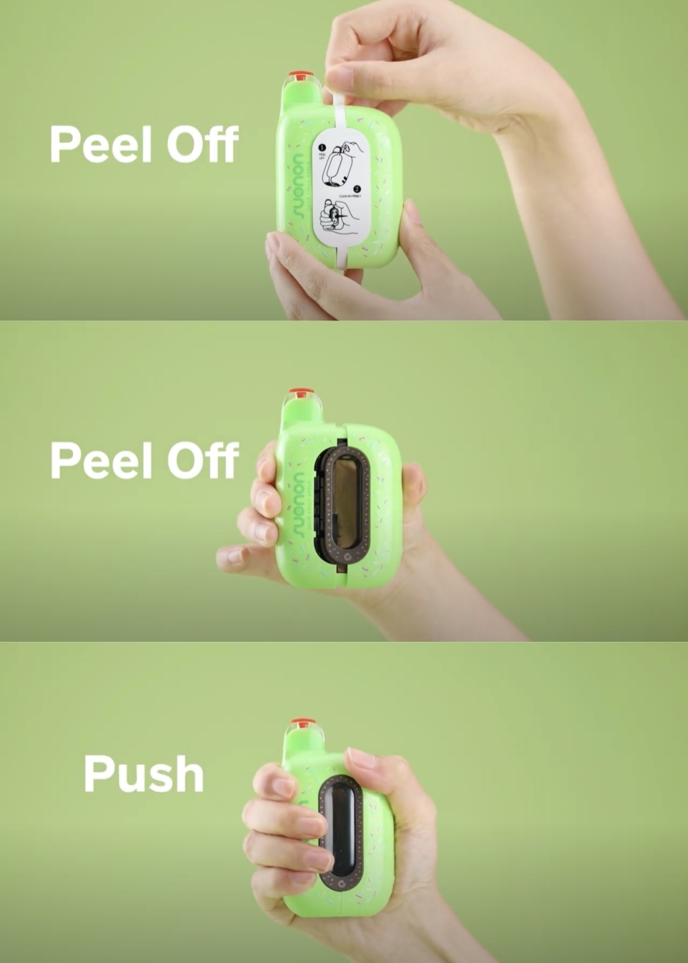 Product|Clear Tank with display screen + donut shape, SUONON DONETE 50K launched in the US