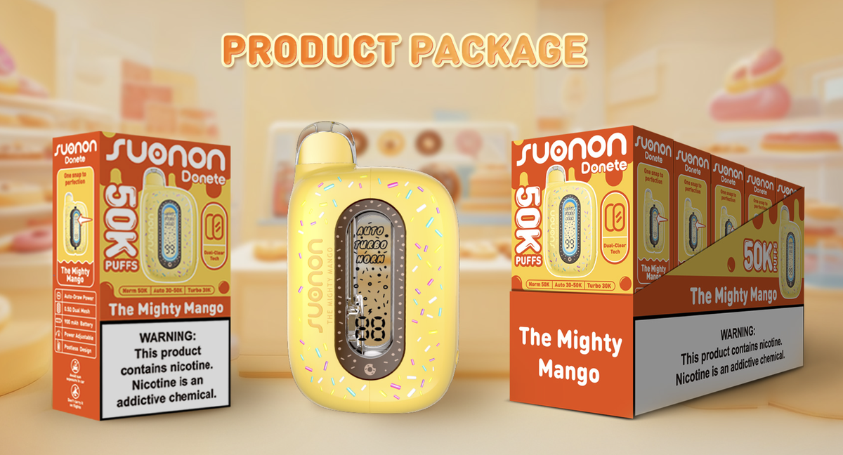 Product|Clear Tank with display screen + donut shape, SUONON DONETE 50K launched in the US