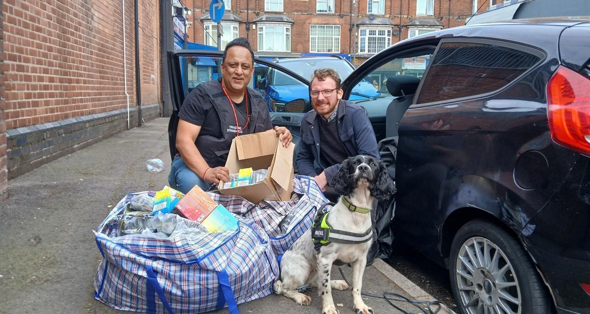 West Midlands,UK Police seize £125,000 worth of illegal e-cigarettes and counterfeit cigarettes in latest joint operation