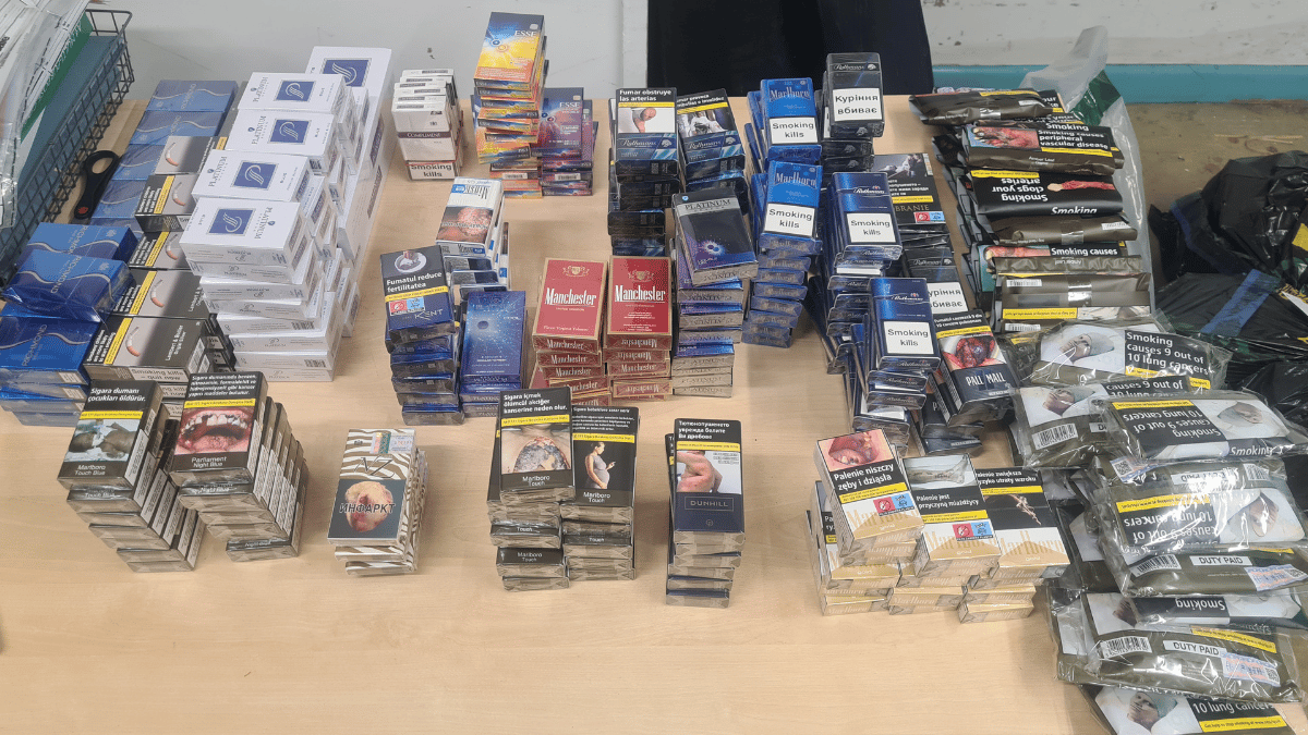 Portsmouth,UK crackdown seizes 83,000 illegal cigarettes and e-cigarette products