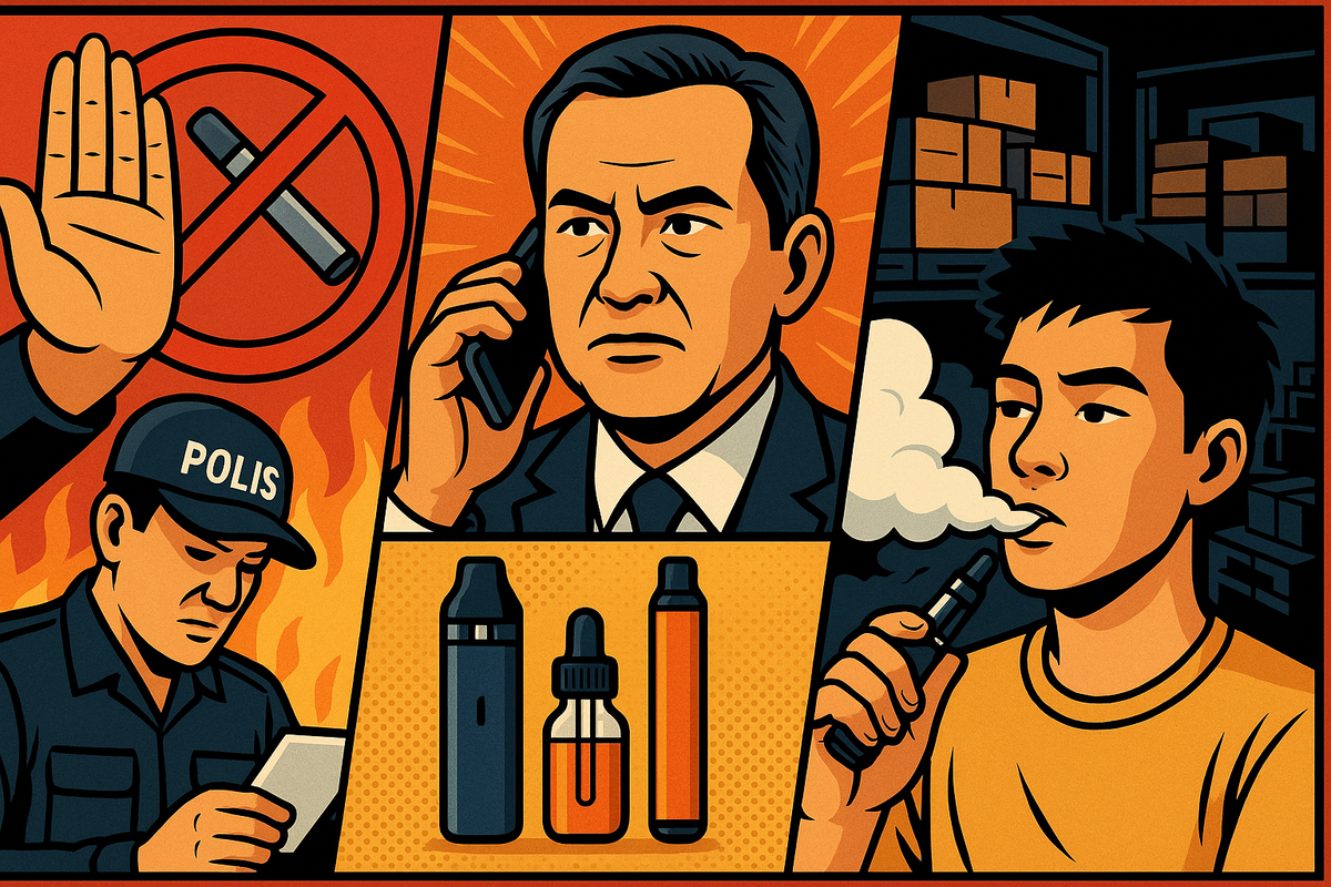 El Ministro de Salud de Malasia propone una prohibición integral de los cigarrillos electrónicos, revisión pendiente del gabinete; la comercialización de productos disminuye casi un 60% bajo la Ley 852.