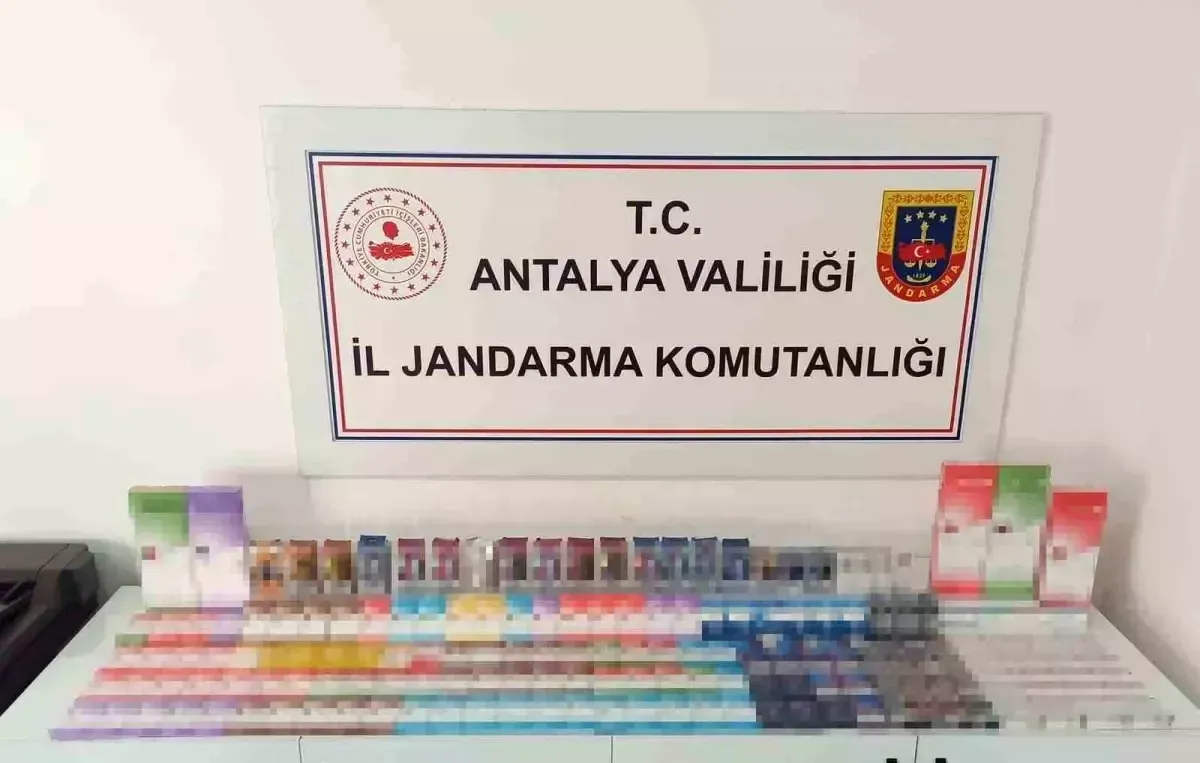 Police in Alanya District, Antalya Province, Turkey Seize Illegal E-cigarettes and Smuggled Cigarettes; Judicial Investigation Launched