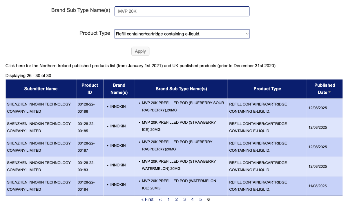 产品|总抽吸口数达6万 新宜康INNOKIN在英推出MVP 60K套装