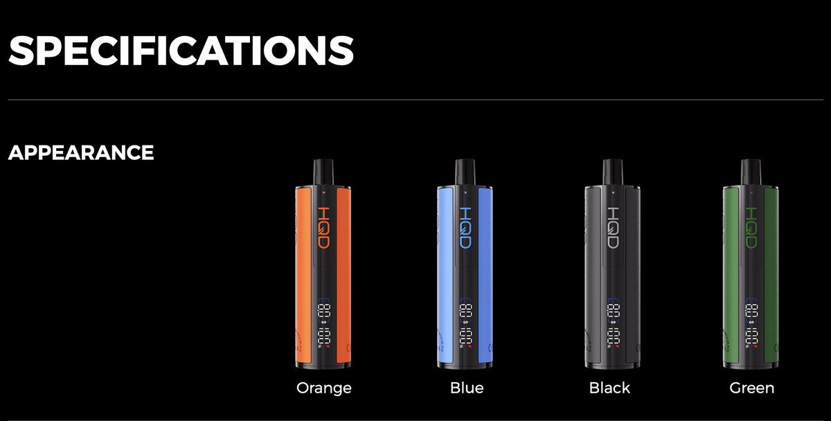 HQD announces the release of its first open-system shisha vape, which can deliver up to 20,000 puffs per single refill