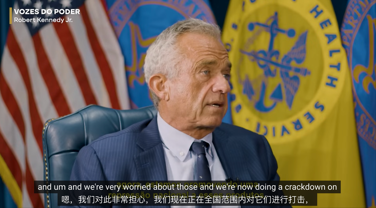 US Health Secretary Kennedy Jr.: Crack Down on Youth-Oriented E-Cigs, Expedite Safer Alternatives