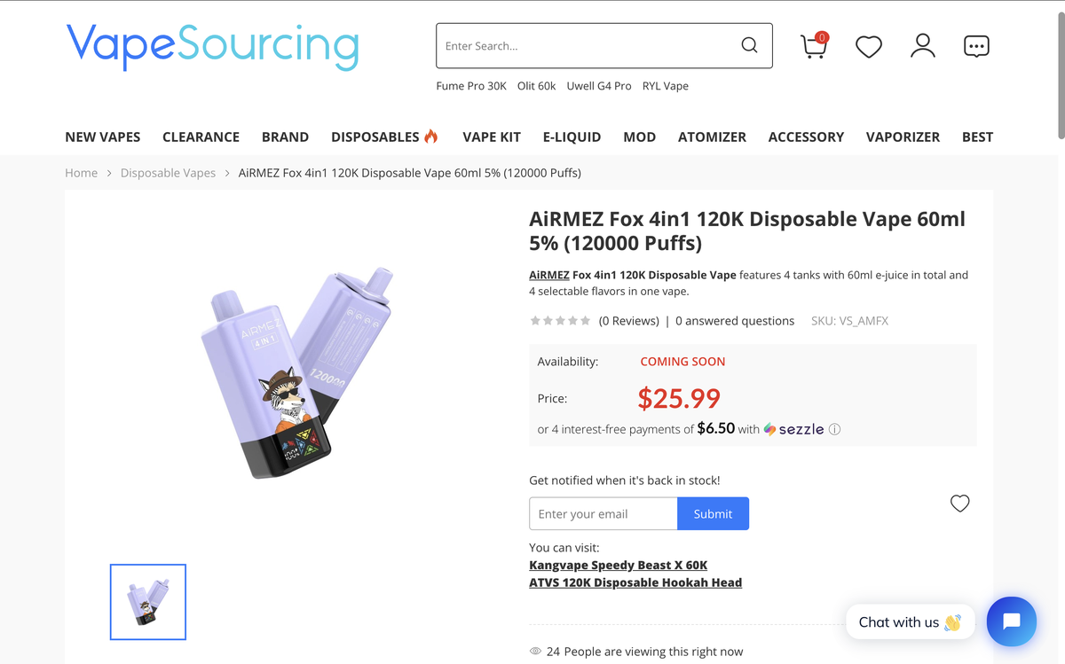 Products | Bluetooth Headphone Vapes Spark Discussion as Airmez Launches New 120,000-Puff Product in the U.S.