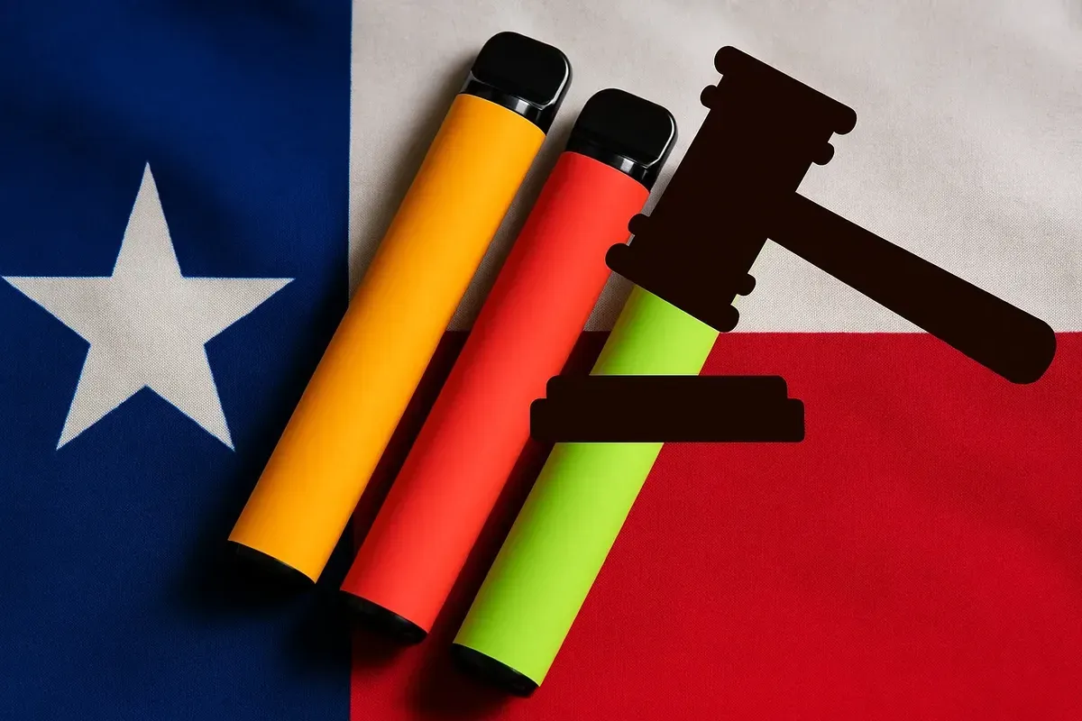Texas vaping bill to take effect in September, e-cigarettes and consumables with Chinese - made components will be banned