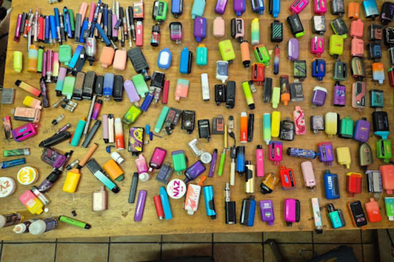 South African School Raid Uncovers 221 e-cigarettes, Marijuana, and Knives