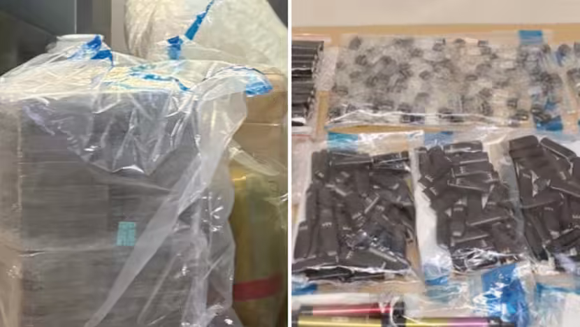 Singapore's Narcotics Bureau cracked down on a criminal group smuggling etomidate-containing e-cigarettes for the first time, arresting 8 people and seizing a large number of cartridges