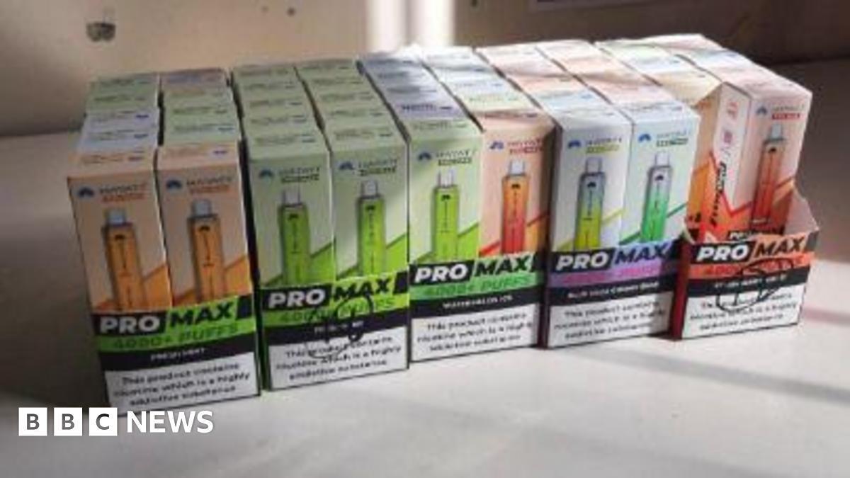 West Yorkshire police team up with multiple agencies to conduct raids on six illegal shops, seize large quantity of illegal e-cigarettes and cigarettes, preventing harm to public health.