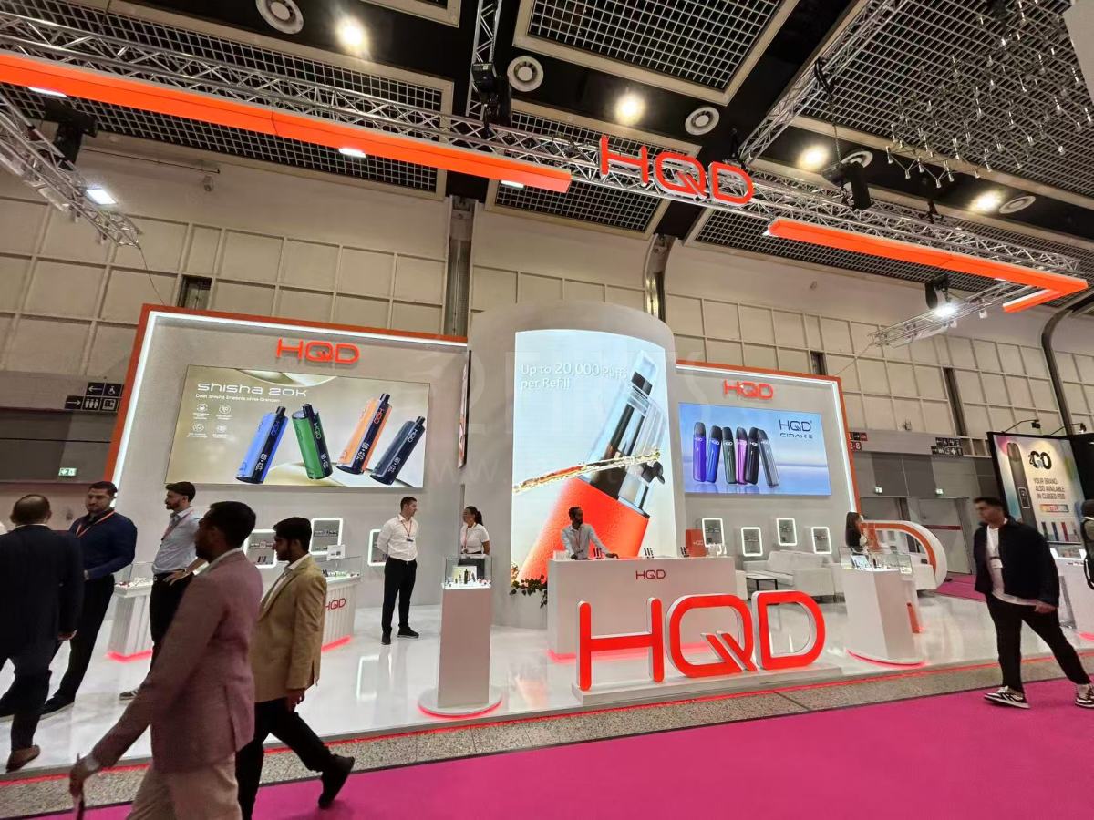 德展图集|InterTabac 2025正式开展,ELFBAR、SKE、RELX、VAPORESSO 等展台直击