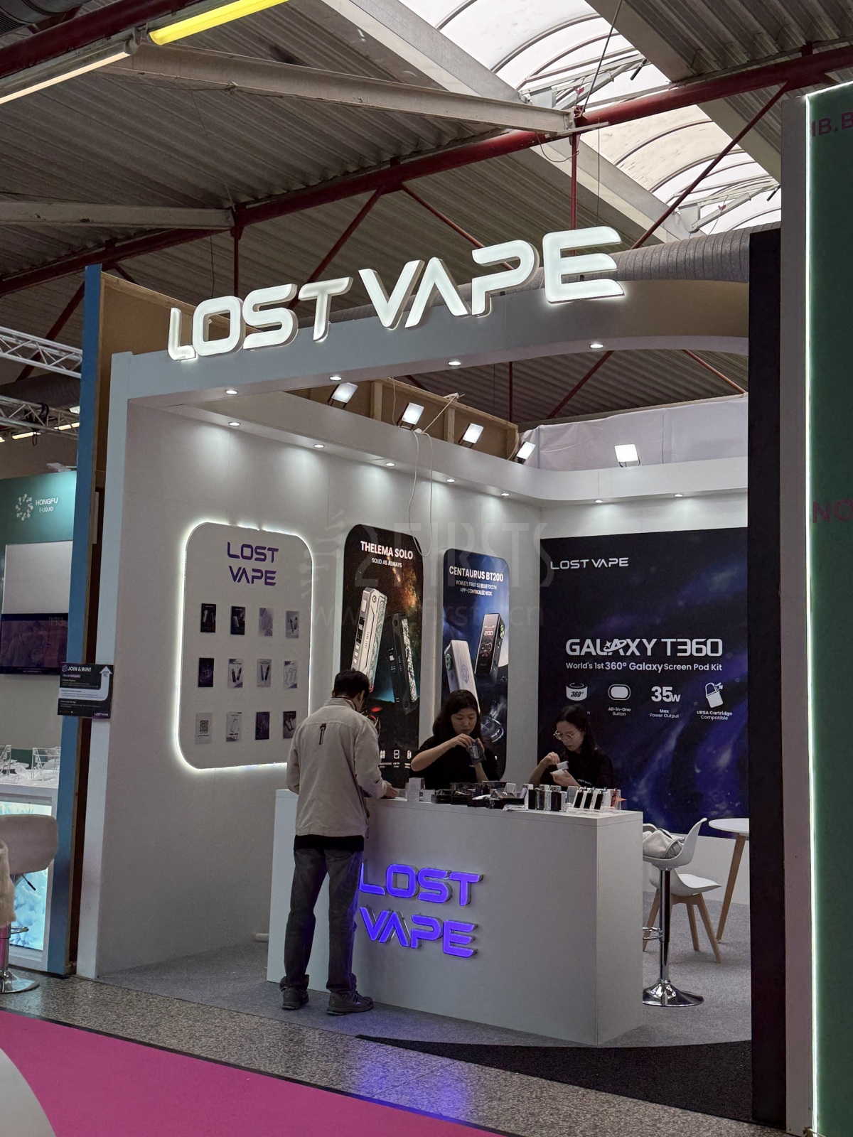 德展图集|InterTabac 2025正式开展,ELFBAR、SKE、RELX、VAPORESSO 等展台直击
