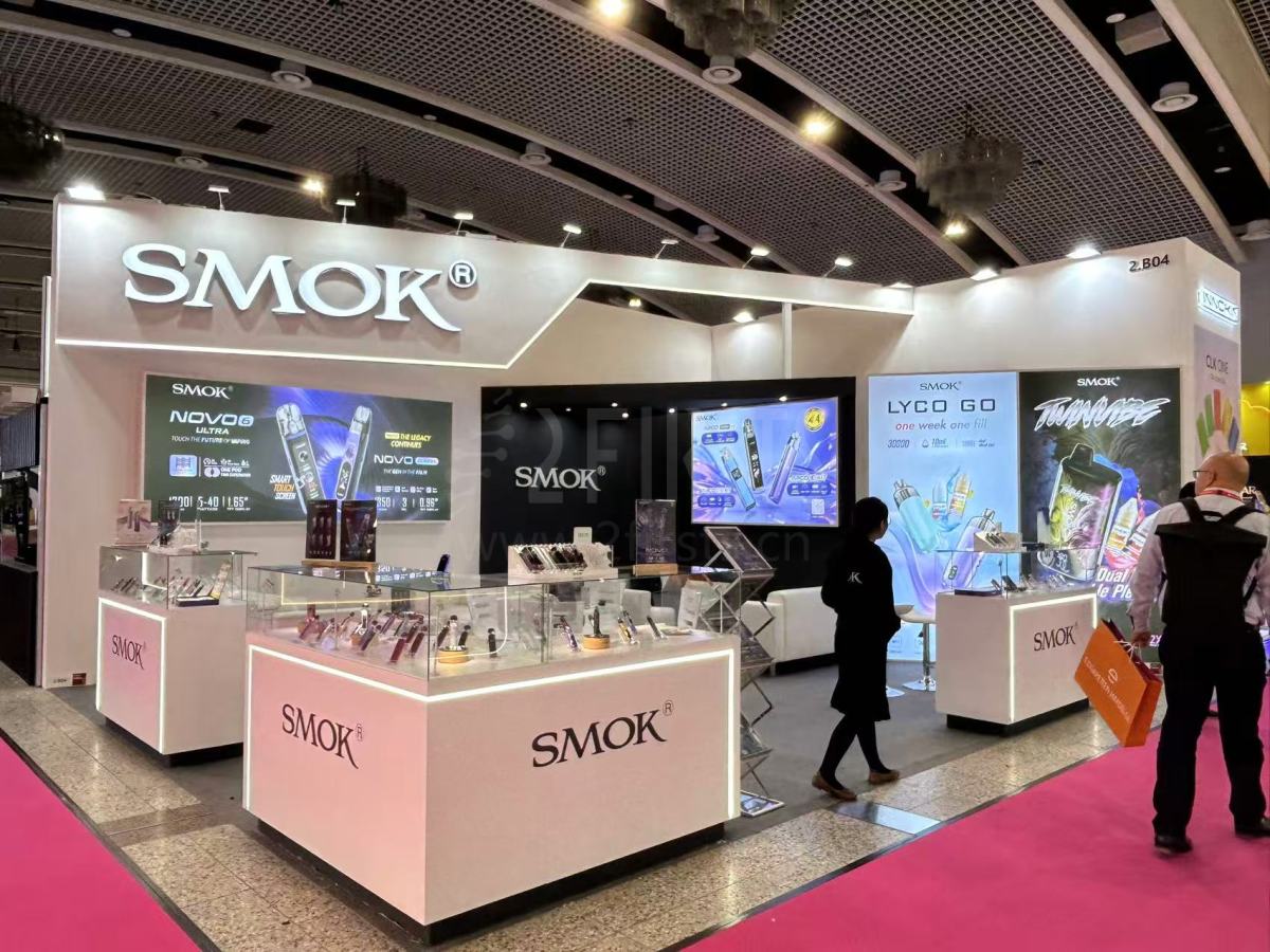 德展图集|InterTabac 2025正式开展,ELFBAR、SKE、RELX、VAPORESSO 等展台直击