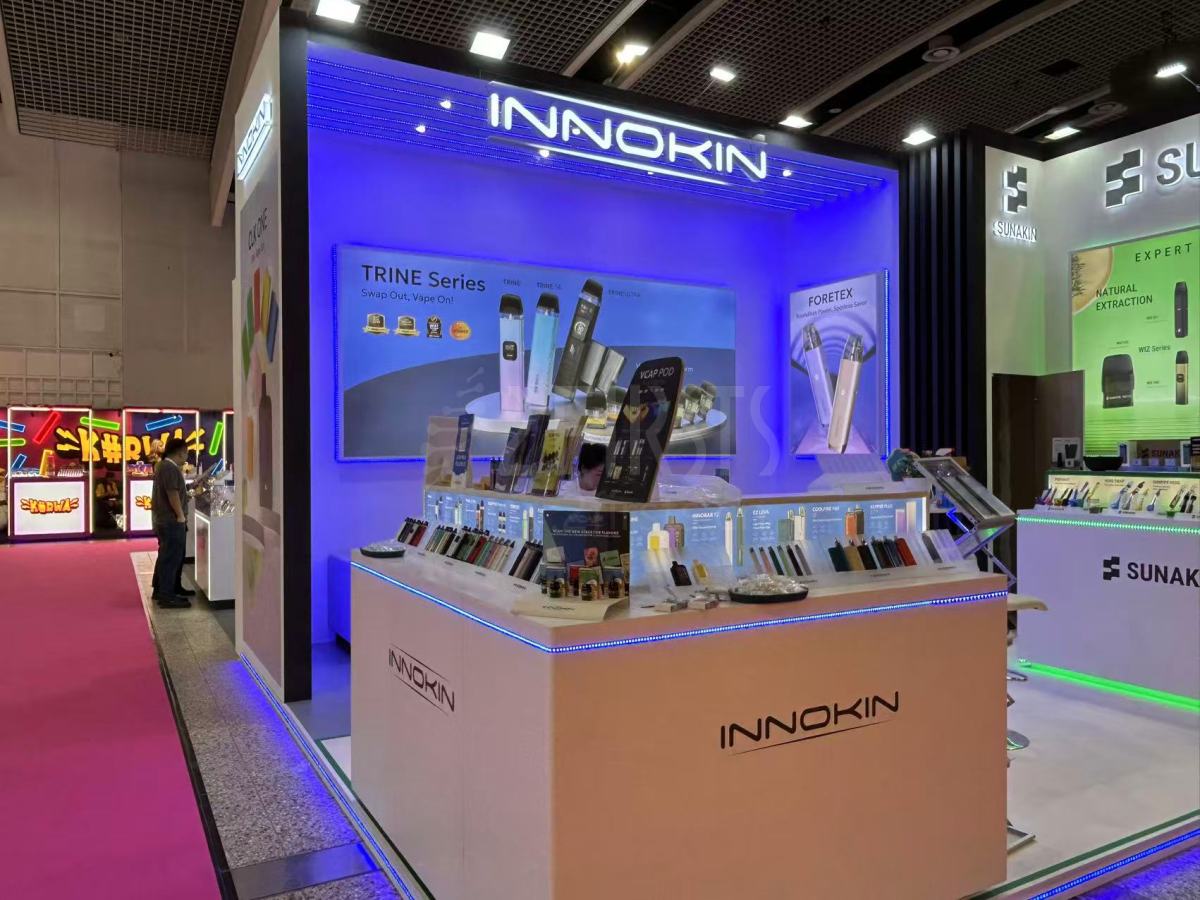 德展图集｜InterTabac 2025正式开展，ELFBAR、SKE、RELX、VAPORESSO 等展台直击
