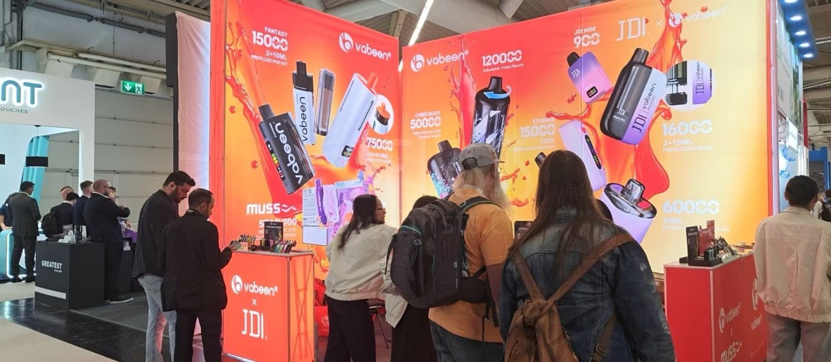 德展图集|InterTabac 2025正式开展,ELFBAR、SKE、RELX、VAPORESSO 等展台直击