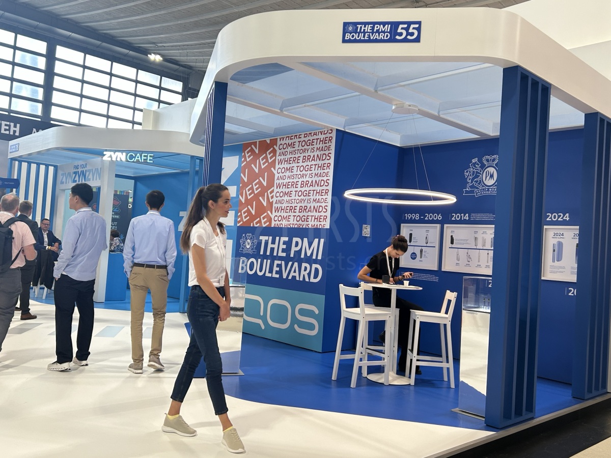 InterTabac 2025 Insights|PMI Showcases Full Portfolio: IQOS, VEEV, and ZYN in Dedicated Zones