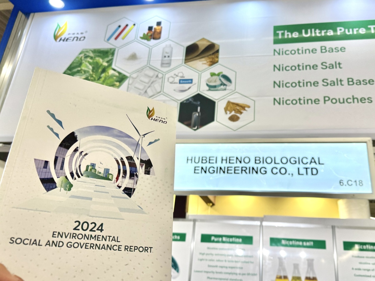 Heno Biotech Releases 2024 ESG Report at Inter Tabac, Setting a New Global Benchmark for the Nicotine Industry Through Green Development and Compliance Governance
