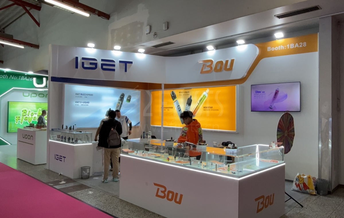 德展图集|InterTabac 2025正式开展,ELFBAR、SKE、RELX、VAPORESSO 等展台直击