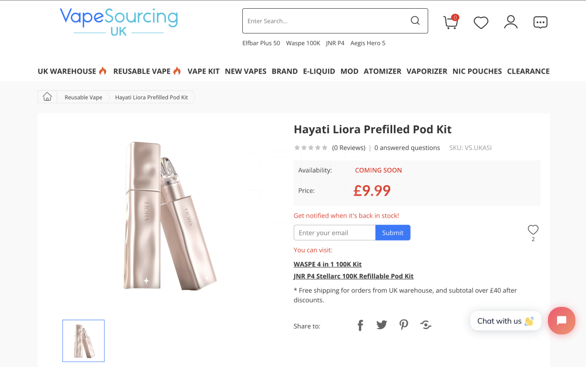 InterTabac 2025 Insights|Lipstick-Like Design: HAYATI Unveils Pod System, Now Listed on Online Dealer Sites