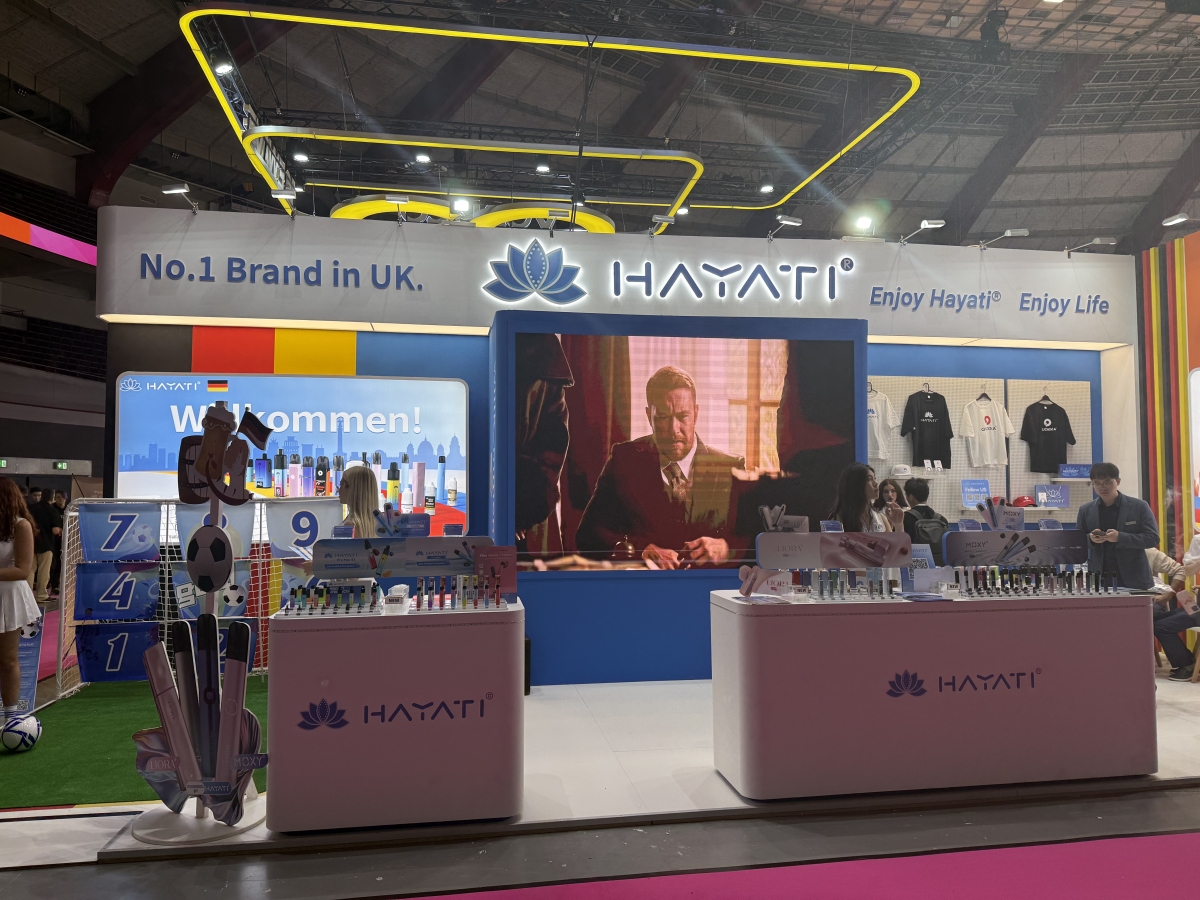 InterTabac 2025 Insights|Lipstick-Like Design: HAYATI Unveils Pod System, Now Listed on Online Dealer Sites