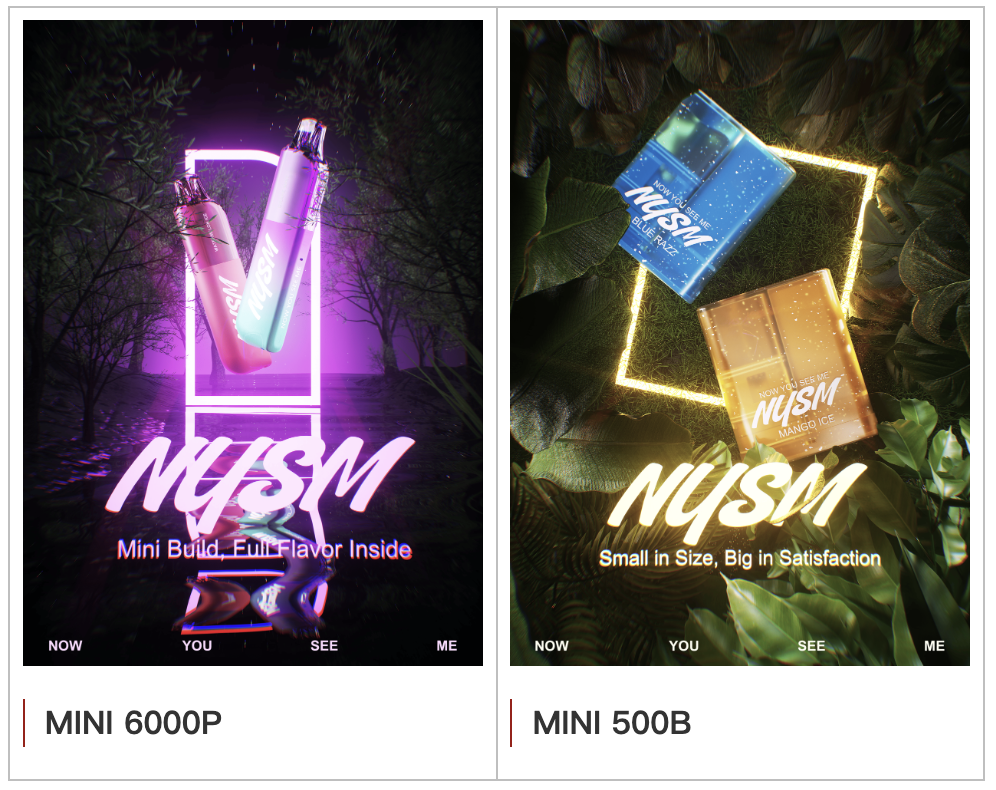 NYSM Brand Strategy Unveiled, Unlocking a “Visible World”|CFU Vaping Experience Launches Six Product Series Under the “Clear Tank” Theme, Breaking the Boundaries of Traditional ODM