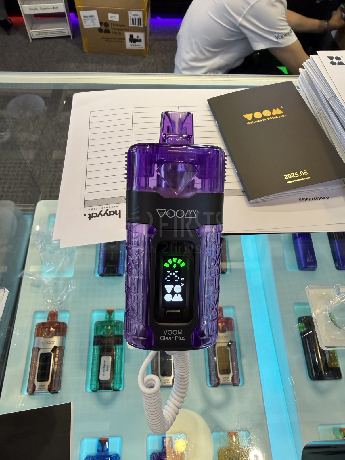 InterTabac 2025 Insights|Clear Pod E-cigarettes Become a Mainstream at the Show, Covering Nearly All E-cigarette Brand Booths