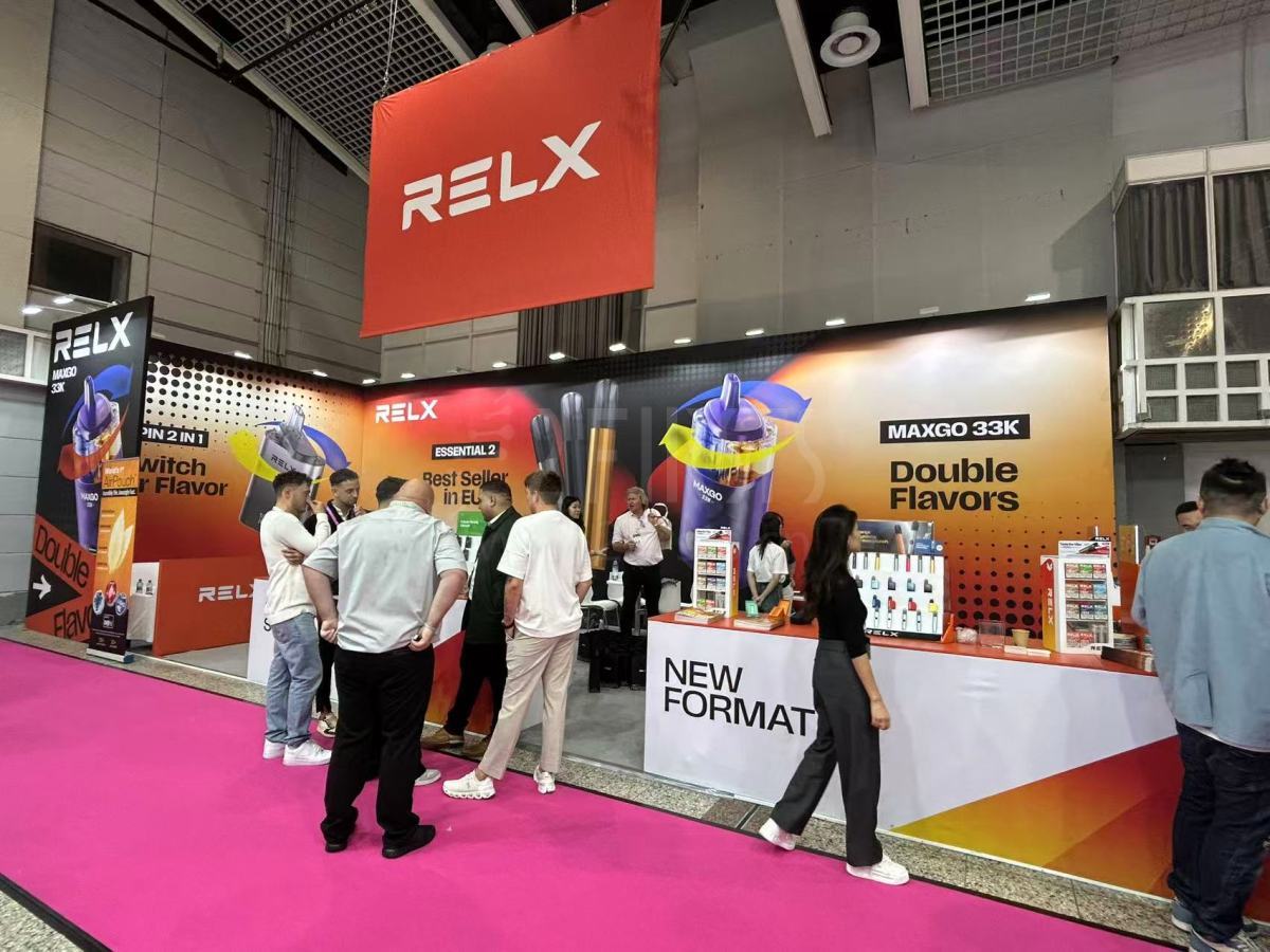 InterTabac 2025 Insights|RELX Unveils “Vaporless” Showcase Cabinet Featuring Nicotine Airpouch and Prototype Vaporless Device