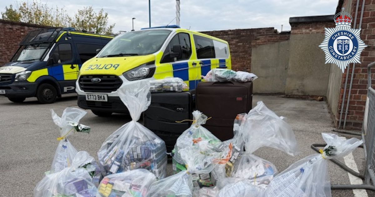 UK police seize over 30,000 illegal e-cigarettes, cigarettes, and tobacco products in large-scale raid in Warrington