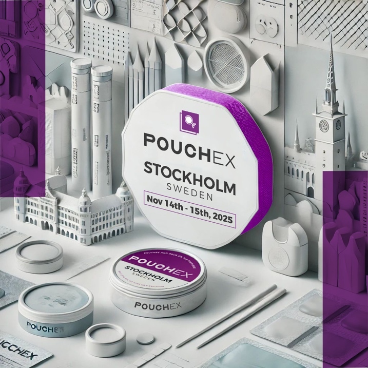PouchEx 斯德哥尔摩展会 —— 现代口含创新的未来从这里启程