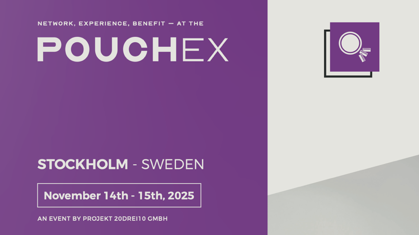 PouchEx 斯德哥尔摩展会 —— 现代口含创新的未来从这里启程