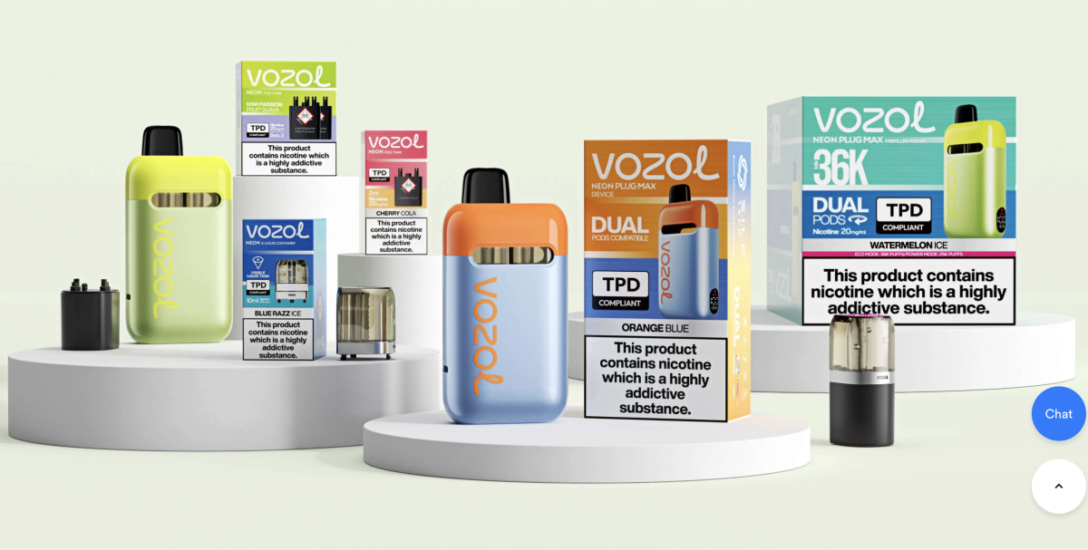 Product | 2× “2+10” configuration, rated 36,000 puffs — VOZOL launches NEON PLUG MAX