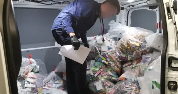 Hounslow Crackdown Seizes £33,000 of Illegal Vapes and Combustible Cigarettes