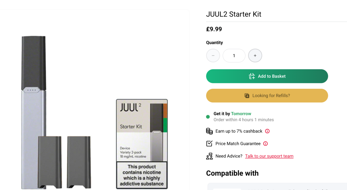 JUUL拟在美国推出新款电子烟Juul2,引入App身份验证功能,正待监管批准