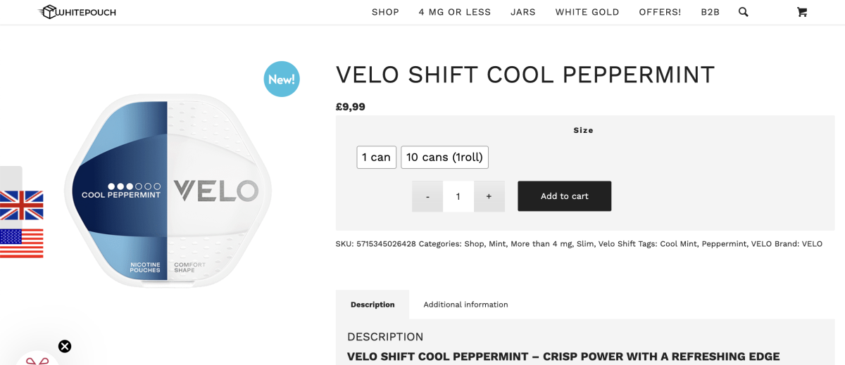 2Firsts Observations | Two Months After Launch, BAT’s VELO Shift Draws Attention for Non-Traditional Design as Some Users Call for Higher Nicotine Strength