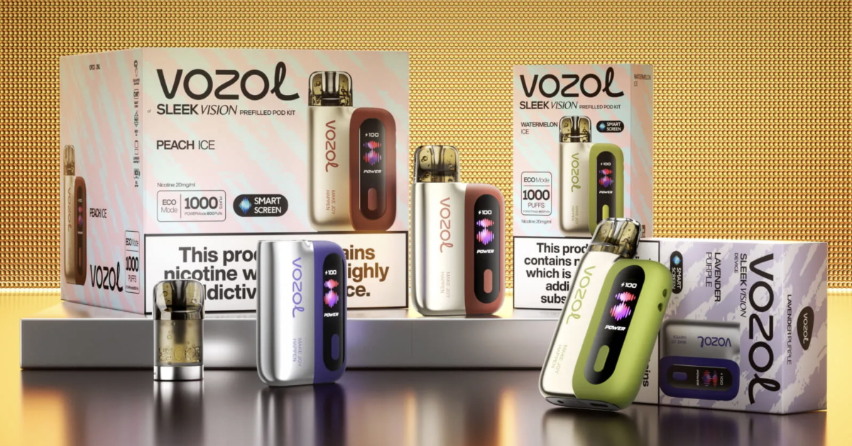 Product | VOZOL Launches Two SLEEK-Series Devices Compatible with Mesh and Ceramic Coils