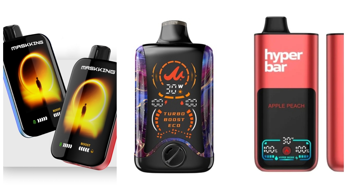 产品｜最高达10万口、每毫升超2千口：MASKKING、MR FOG、HYPERBAR等推出超大口数新品