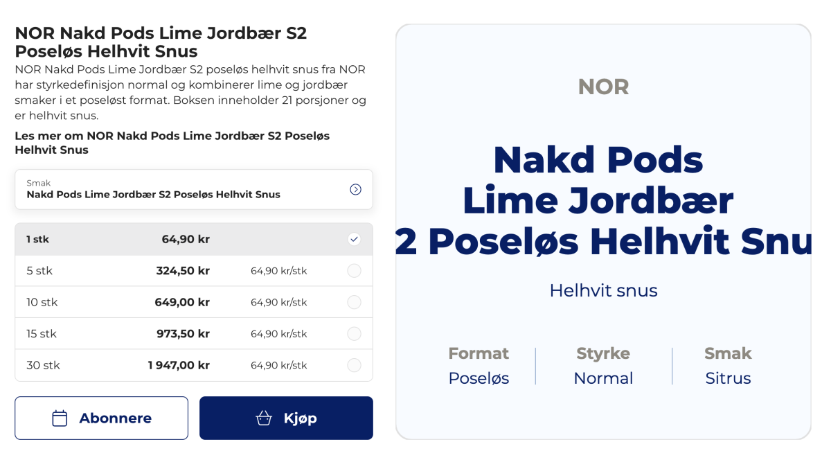 Product | Pouchless Oral Nicotine NAKD Nicotine Pods Launch with “Garlic-Clove” Shape and Structural Design Drawing Attention