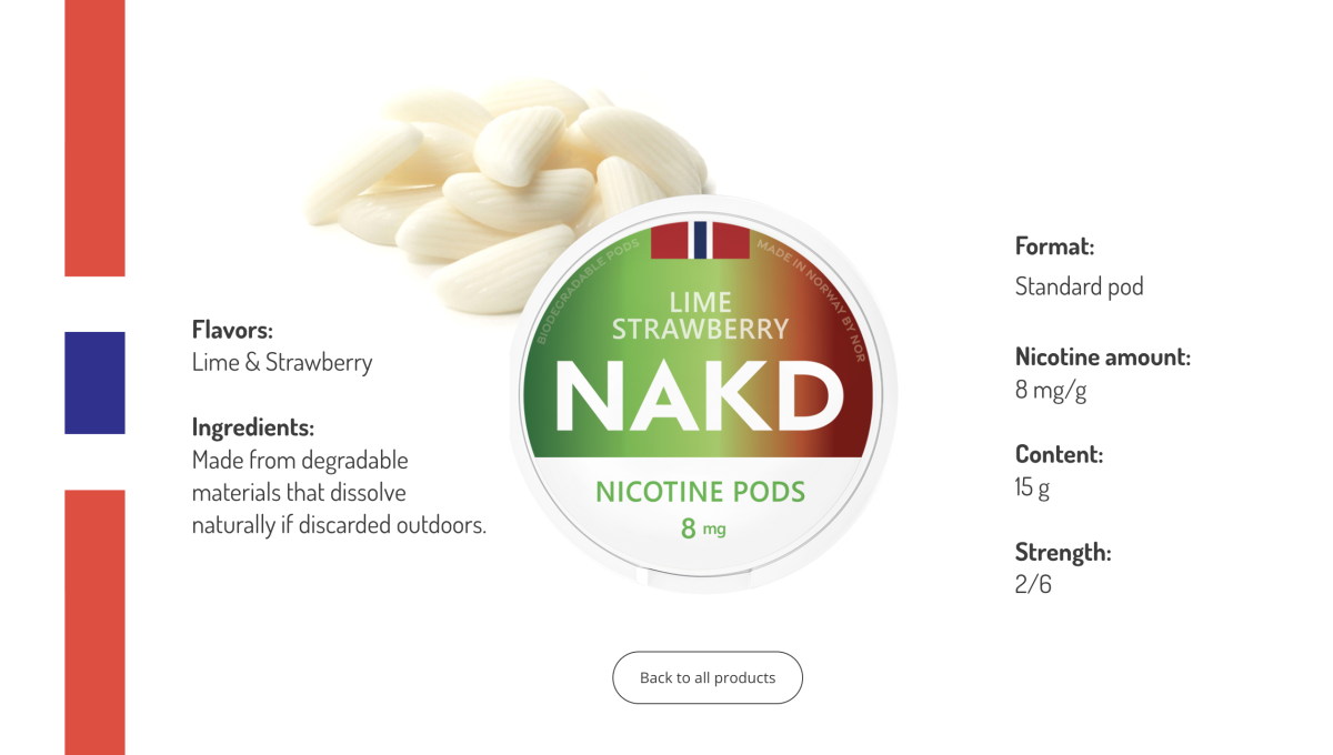 Product | Pouchless Oral Nicotine NAKD Nicotine Pods Launch with “Garlic-Clove” Shape and Structural Design Drawing Attention