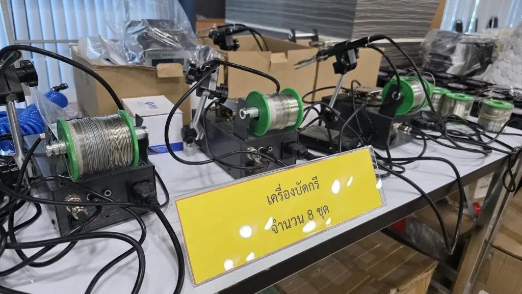 Chonburi Police Raid Major E-Cigarette and Vape Liquid Warehouse Worth Over US$920,000