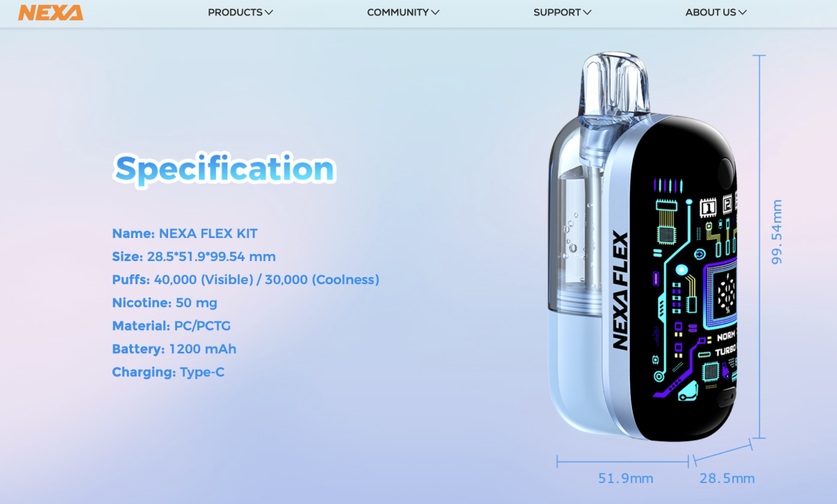 Product | NEXA FLEX Releases “Built in the USA” Version, Says All Flavors Are Tailored for Adult U.S. Users