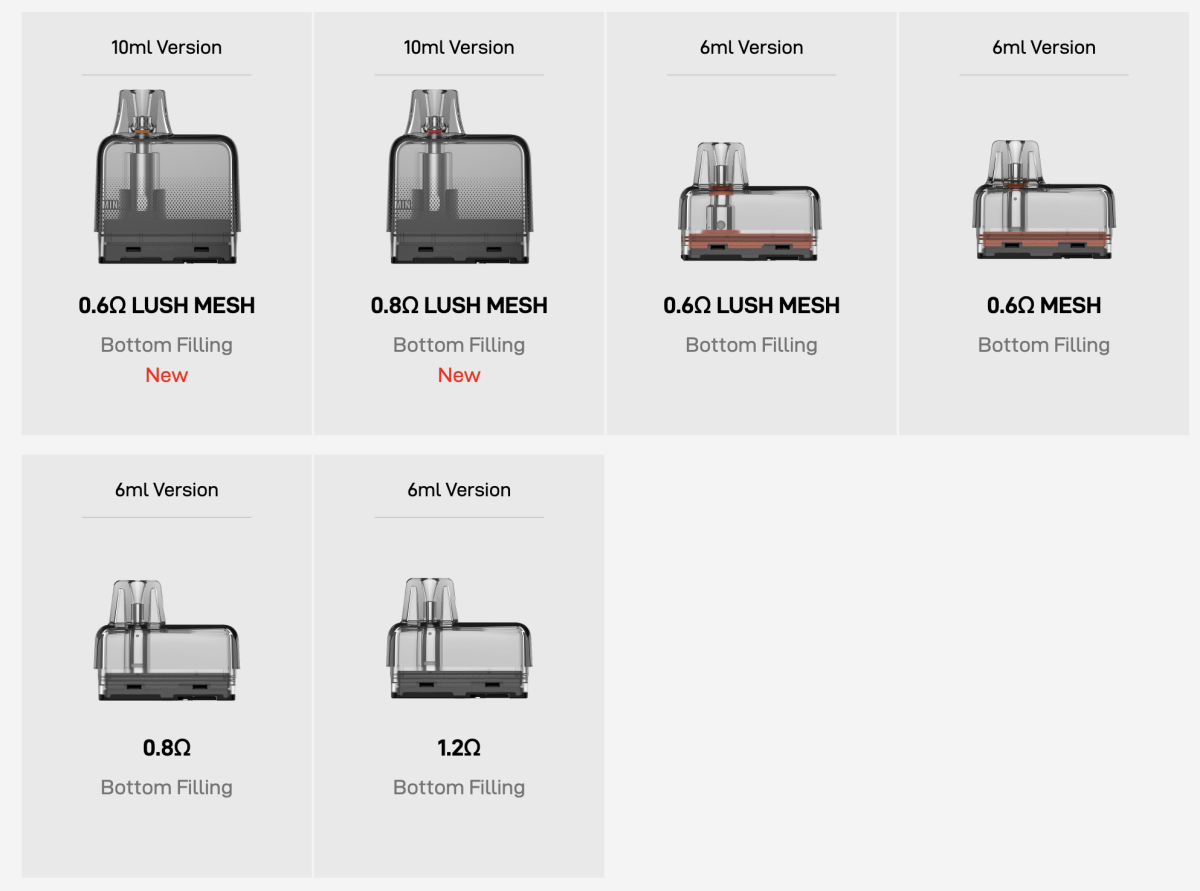 产品｜配备10ml大容量烟弹 进入英美线上渠道 VAPORESSO推出两款新品